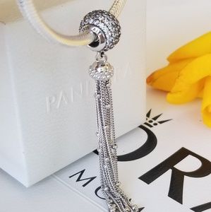 Authentic Pandora Silver Tassel